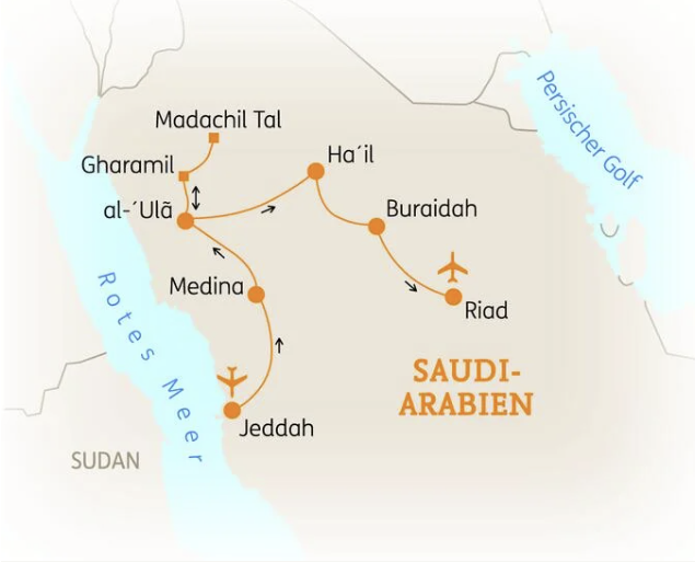 Saudi tour
